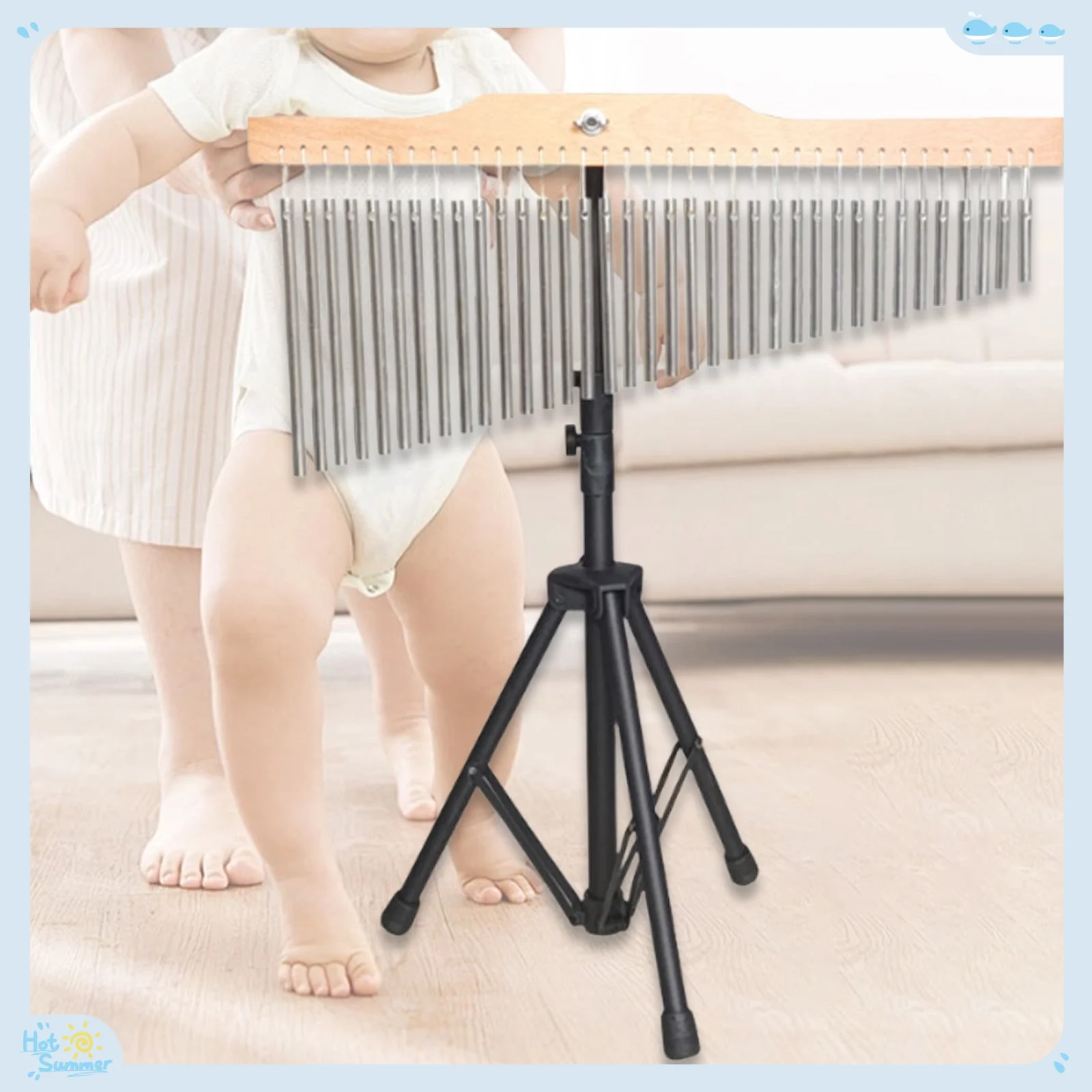 

36 Tone Musical Wind Chimes Quality Aluminum Alloy Easy Play for Kids Adults Outdoor Garden Decor Relaxing Practice Instrument