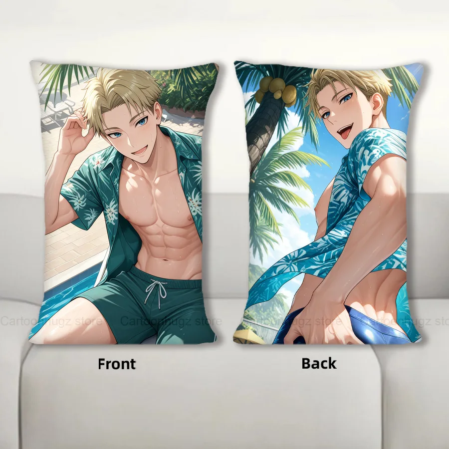 

Dakimakura Anime Loid Forger Pillow Cover Sofa Cushion Double-side Print Throw Pillow Case 40X60cm