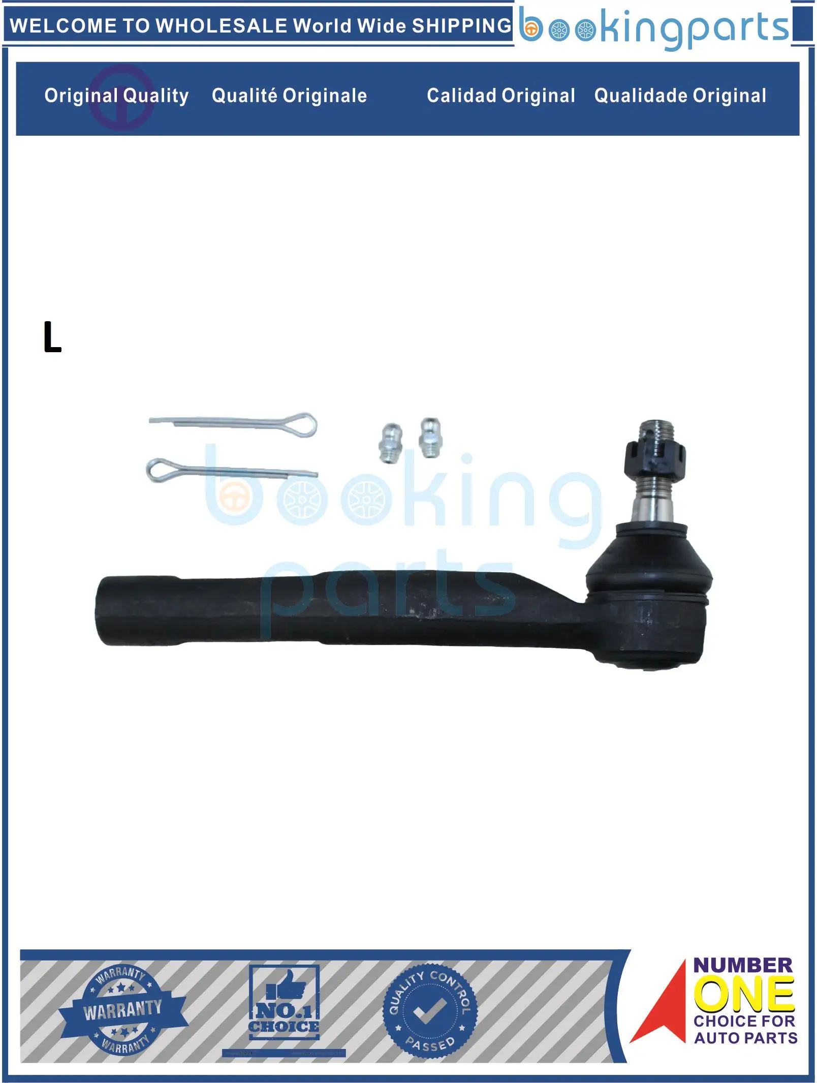 Tie Rod End For TOYOTA PROBOX/SUCCED 00-02, YARIS 99-, VITZ 99-, SE-3601L-CH,SE3601LCH,45047-59026,4504759026,SE-3601L,SE3601L