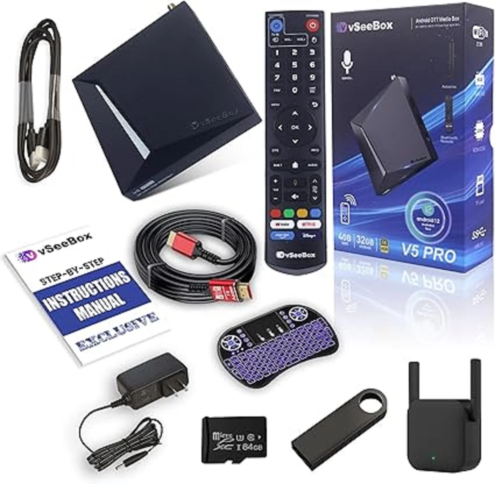 Hot Selling Discount VseeBox V5 Pro Buy 2 Get 1 Free