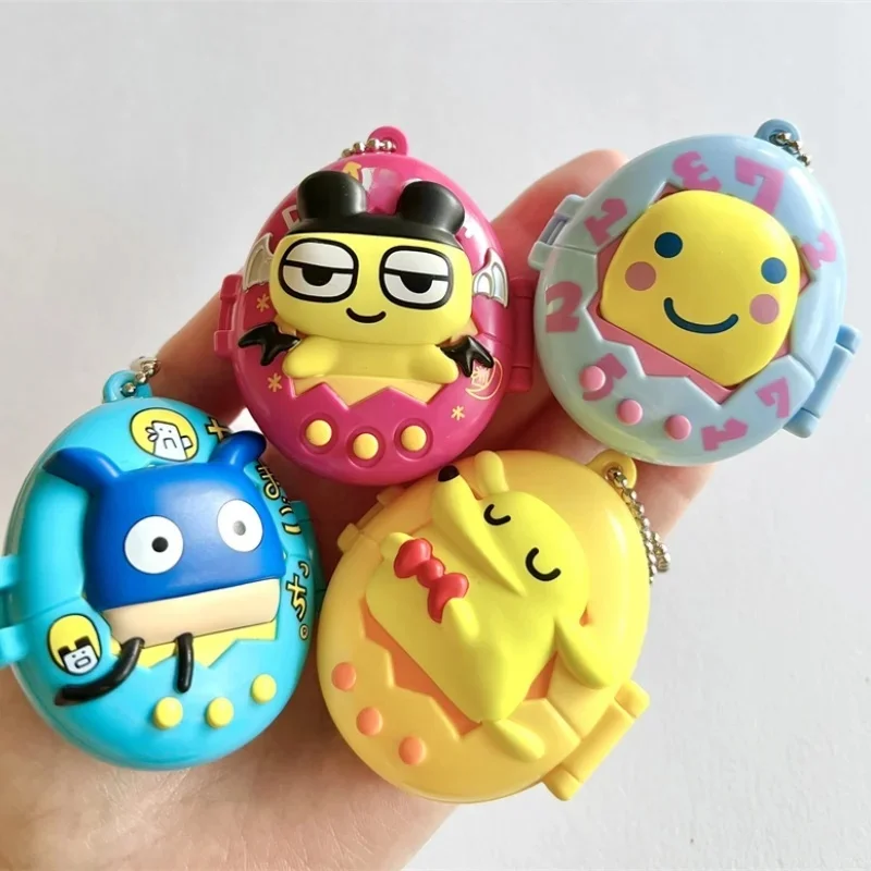 Capsule Gashapon Toys Tamagotchi Storage Box Pendant Keychain Cute Cartoon Bag Decoration Collectibles Toys Gifts