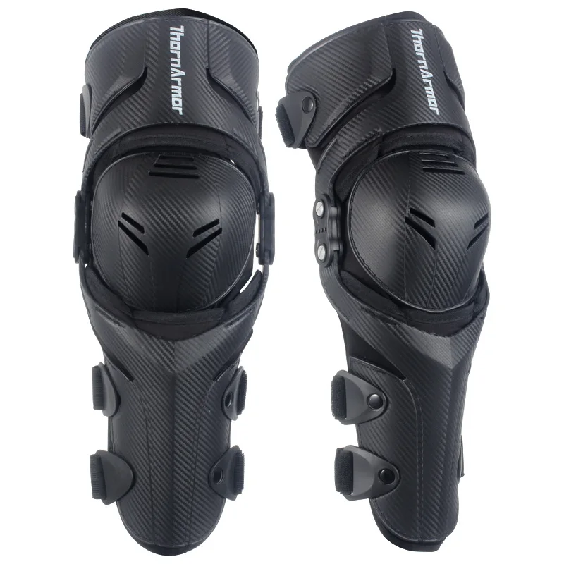 

Motorcycle Motocross Mtb Knee Pads Breathable Flexion Moto Outdoor Sports Knee Protection Equipment Sets Protectors for Knees