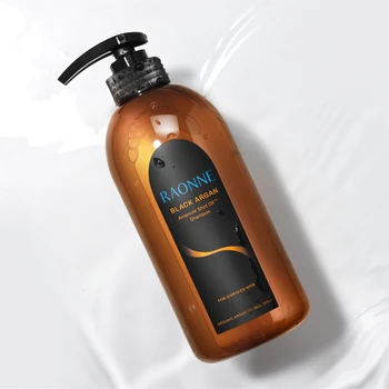 라온느 블랙 아르간 앰플샷DX™ 데미지 케어 샴푸, 500ml, 1개 