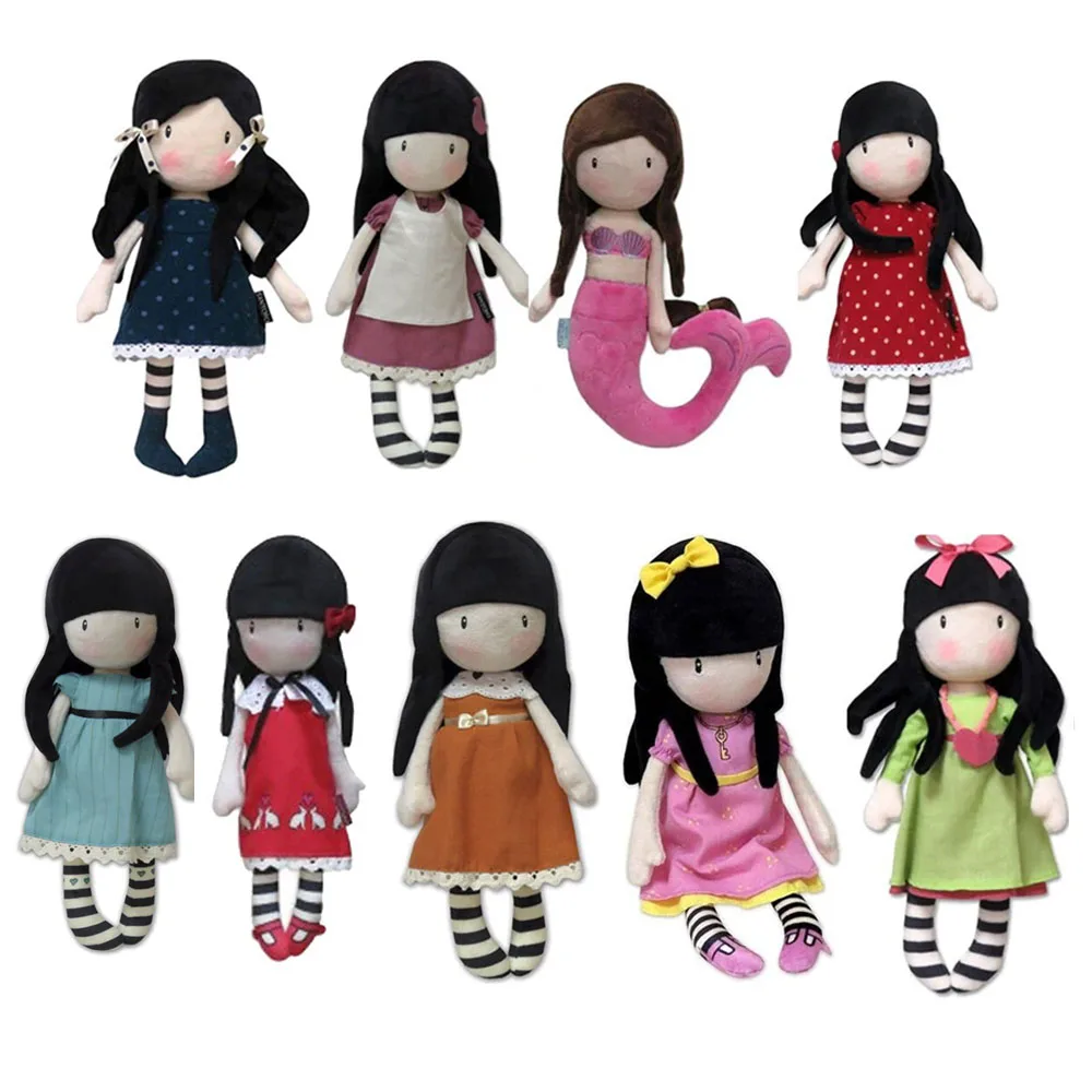 Santoro plush Gorjuss rag doll Time to Fly and The Lost Heart 30 cm rag doll official product gorjuss washable character new heights