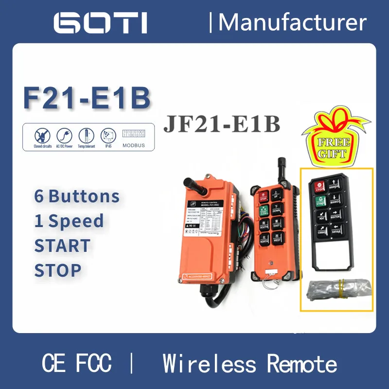 radio controle remoto sem fio para caminhao grua guindaste f21 e1b jf21 e1b industrial promocao nova loja 220v 380v ac 01