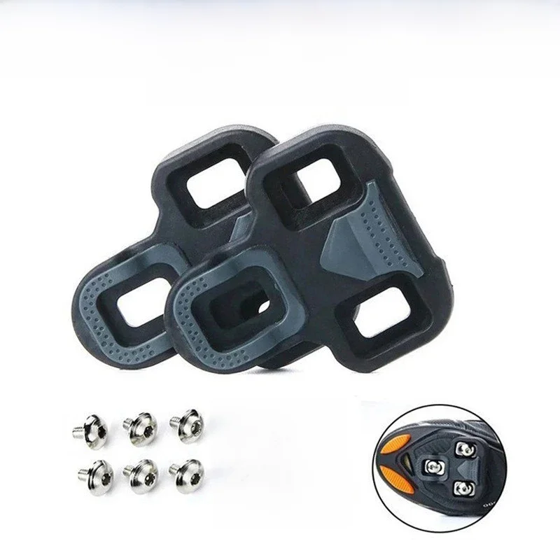 AliExpress NONE Fit LOOK KEO System Pedals Cleats 4.5 Degree Floating Road Cycling Pedal Cleats Durable Self-locking Bicycle Pedal Accessories