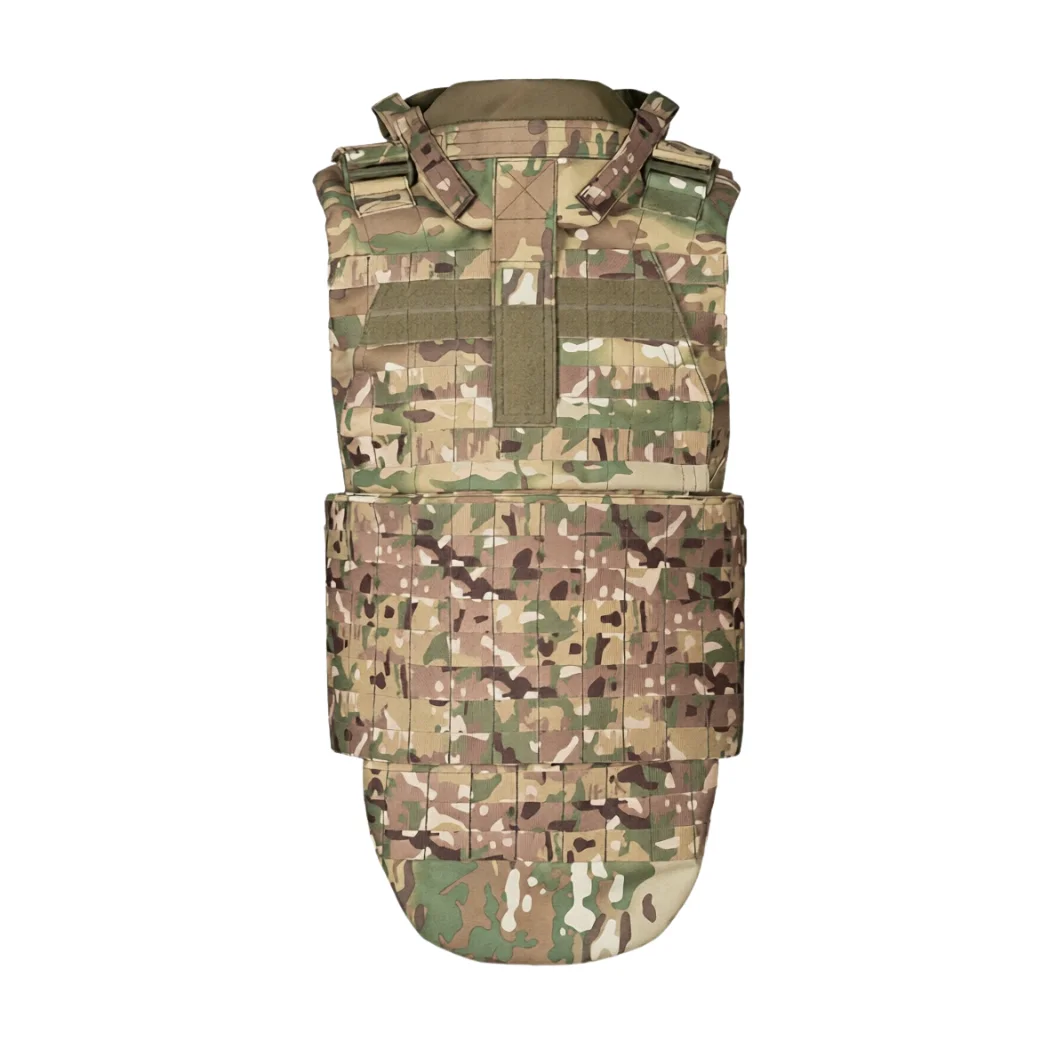 Replica FORT DEFENDER 2 Straight MOLLE Vest Multicam with Groin Pad & Pouches, FSB Tarkov Tactical Load Bearing vest Airsoft Cos