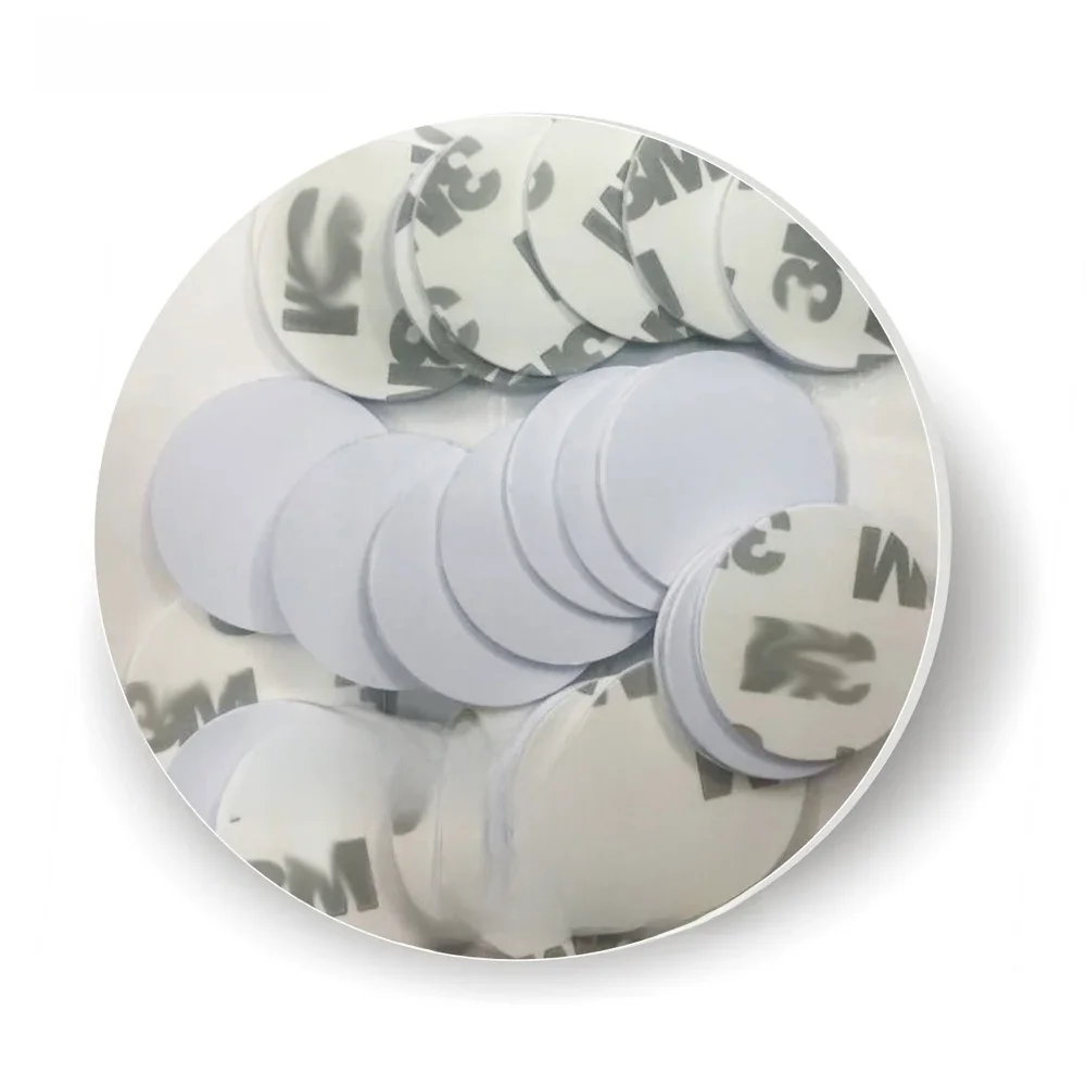 Adesivo de etiqueta rfid 100 k em4100 rfid 125khz, etiqueta de identificação, token para controle de