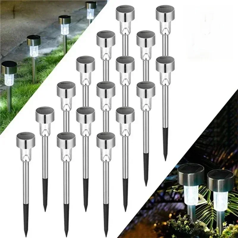 Lampes solaires extérieures lumières de jardin lampe à énergie solaire lanterne étanche paysage éclairage voie cour pelouse jardin décoration