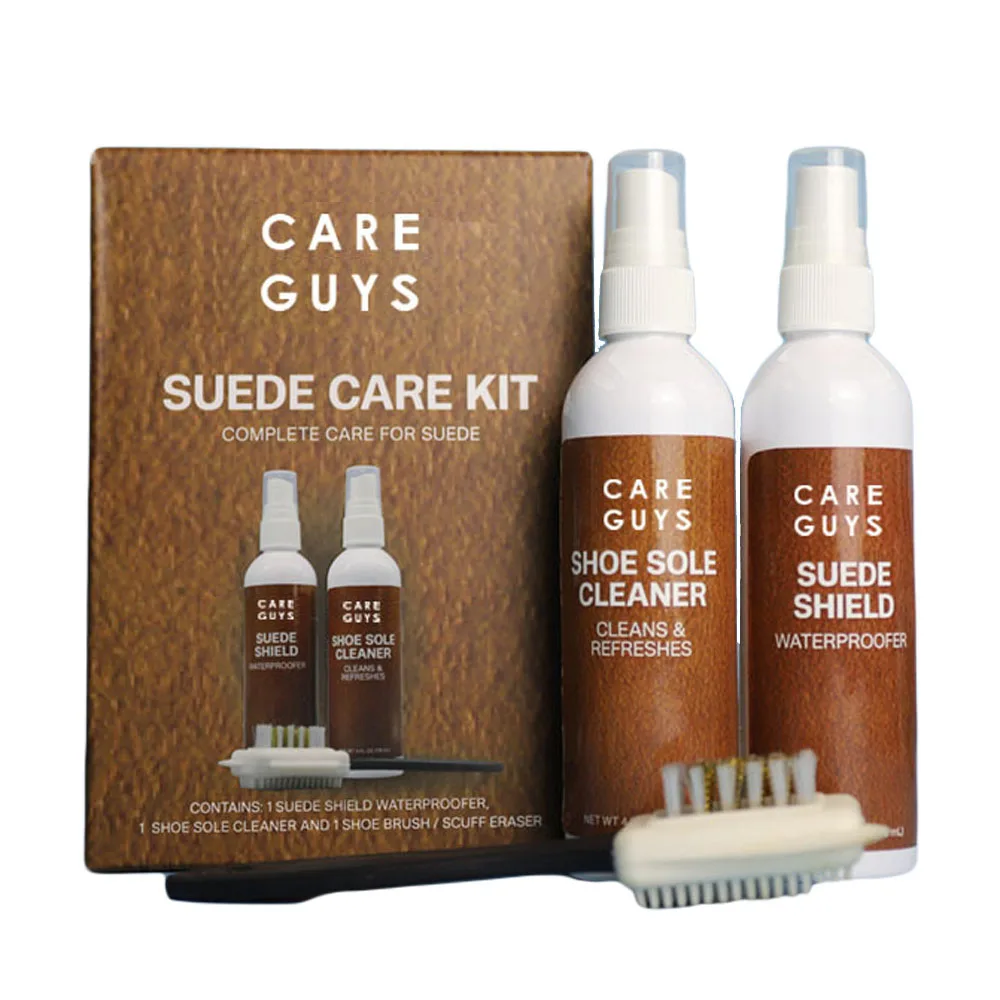 Suede Cleaner Kit Car Leather Velvet Shoes Cleaning with Shoes Brush Waterproof Shoe Shiled Removes Stains Travel Friend