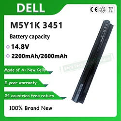M5Y1K 3451 Laptop Battery For DELL Inspiron 14 N3451 3551 3458 5458 3451 3558 5451 5455 5551 5555 5558 5758