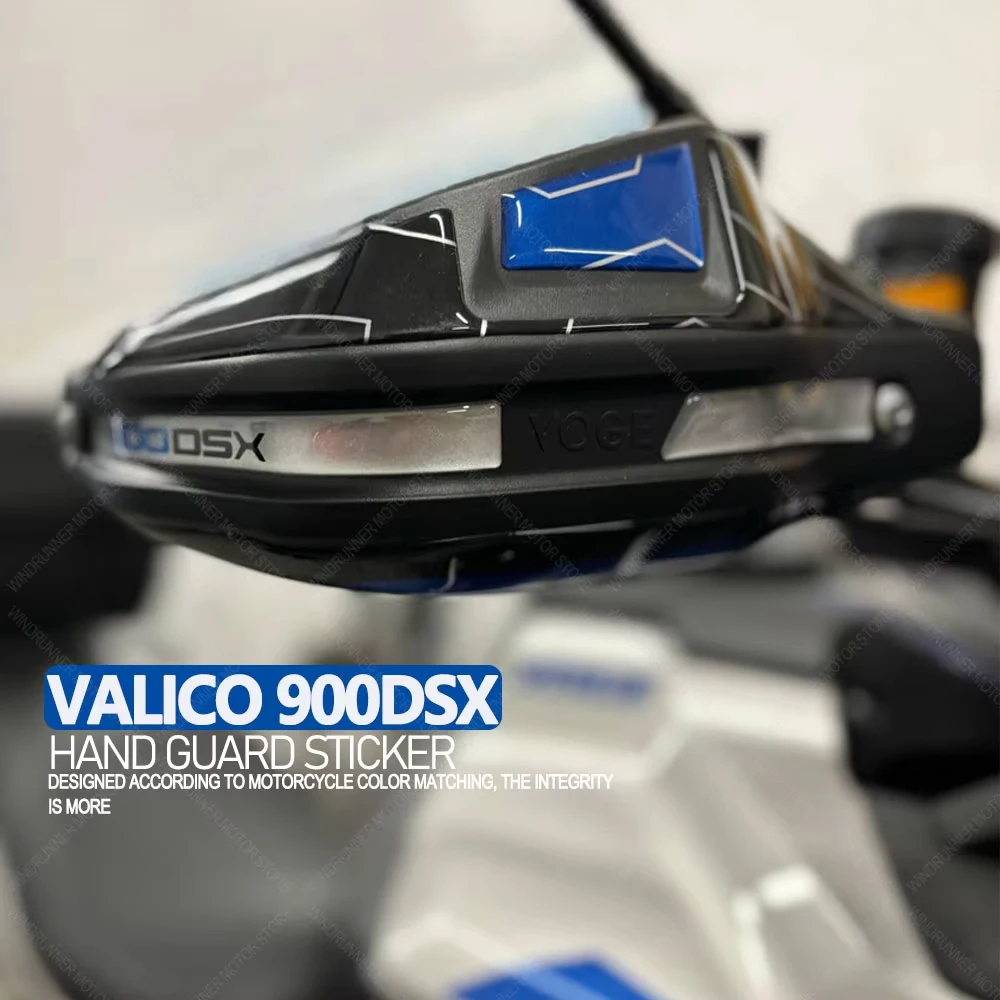 For Voge valico 900dsx Motorcycle Hand Guard Cover Protection 3D Stickers Waterproof Decorative Stickers