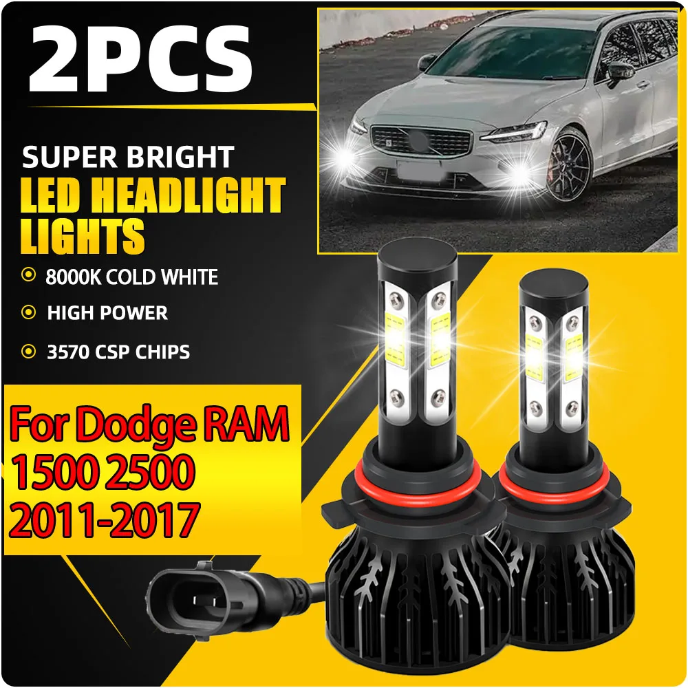 

20000LM 9005 HB3 LED Car Headlight Bulb 8000K Running Auto Lamp For Dodge RAM 1500 2500 2011 2012 2013 2014 2015 2016 2017