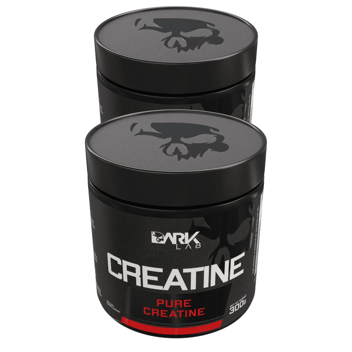 Creatina-100% pura, 300g, dark lab, 2 unidades