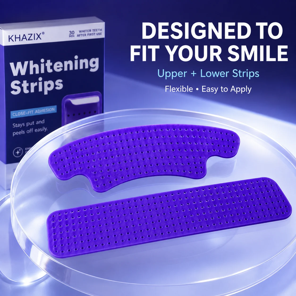Patchs violets pour l'entretie - Teeth Whitening At Home avis et prix