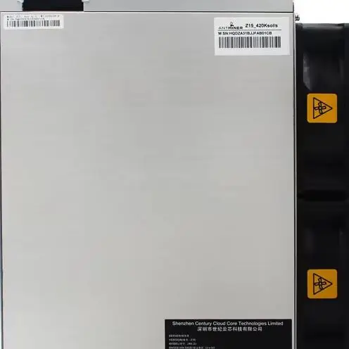 

Buy 3 get 2 free Bitmain Antminer Z15 Pro 840Mhs 2780W 331JKsol Zcash ZEC Miner Equihash