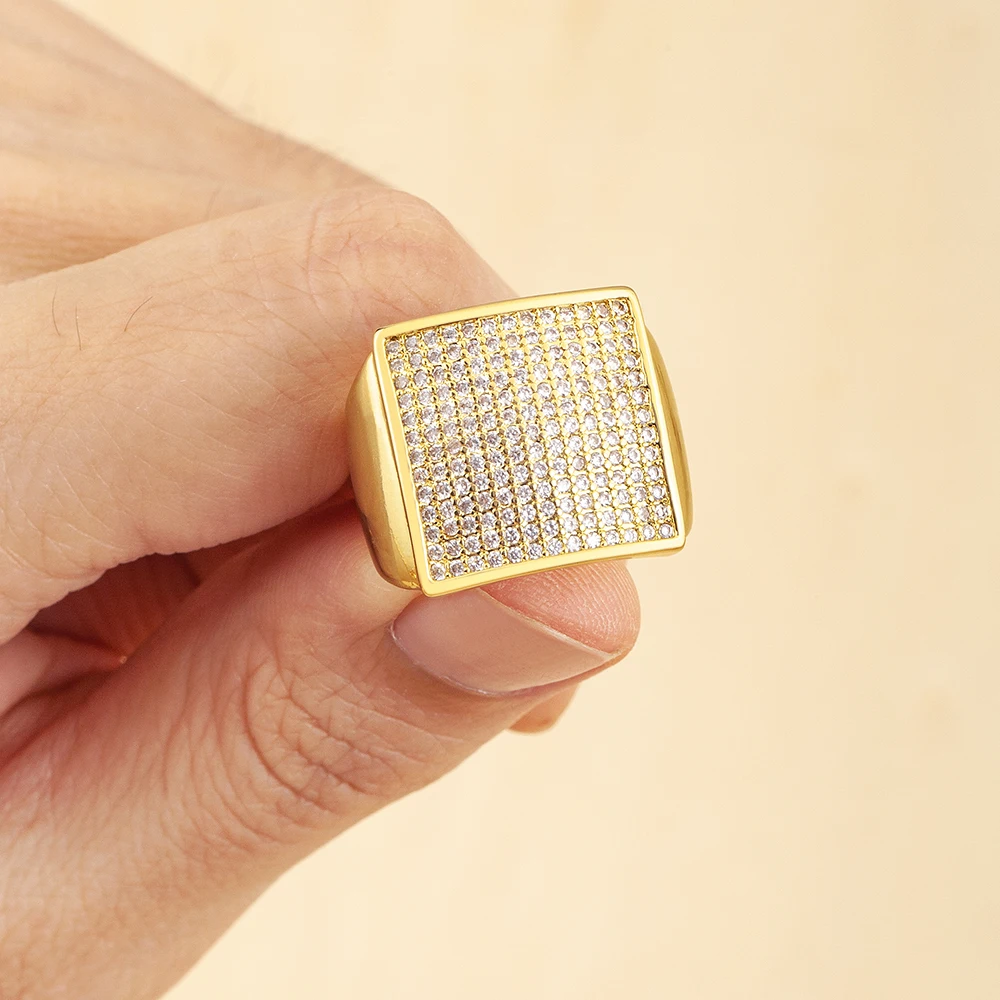 Nidin Hot Sale Punk Style Rect - đánh giá và giá Men'S Accessories Jewelry Sale