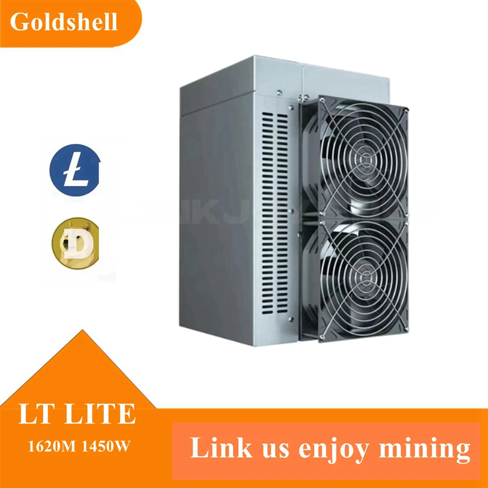 Goldshell LT LITE 1620MH/S 1450W Dogecoin LTC Miner PSU Included Better Than LT5 LT6 MINI DOGE Ready To Delivery