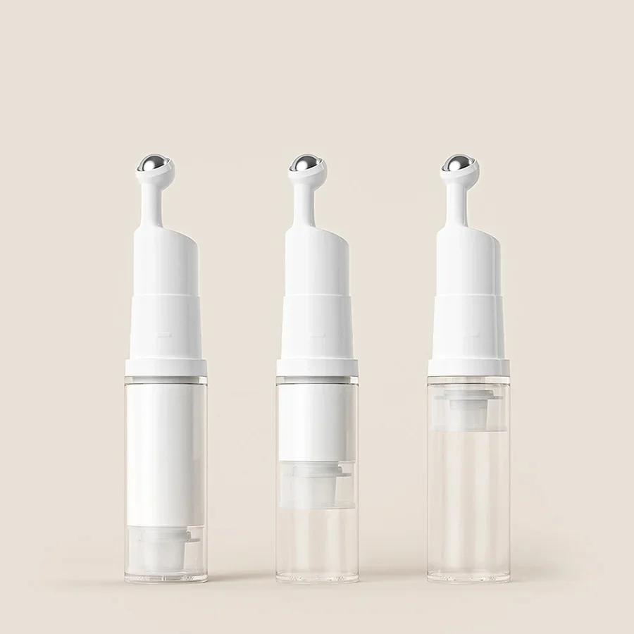 Bouteille sous vide à bille roulante, fond de teint liquide essentiel, crème pour les yeux, quotidien, portable, style africain