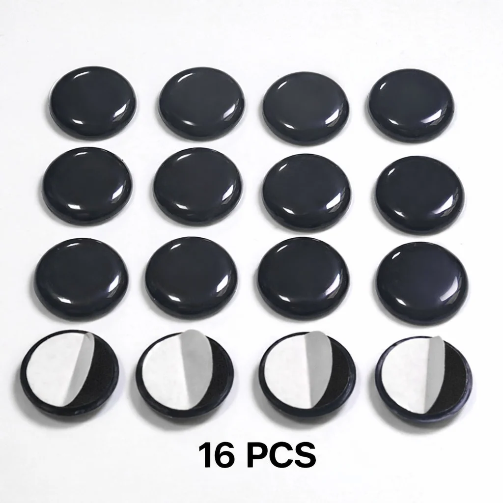16PC Appliance Sliders for Kitchen Small Appliances Self Adhesive Anti Slip Pads Easy Sliding for Coffee Maker Blender Air Fryer