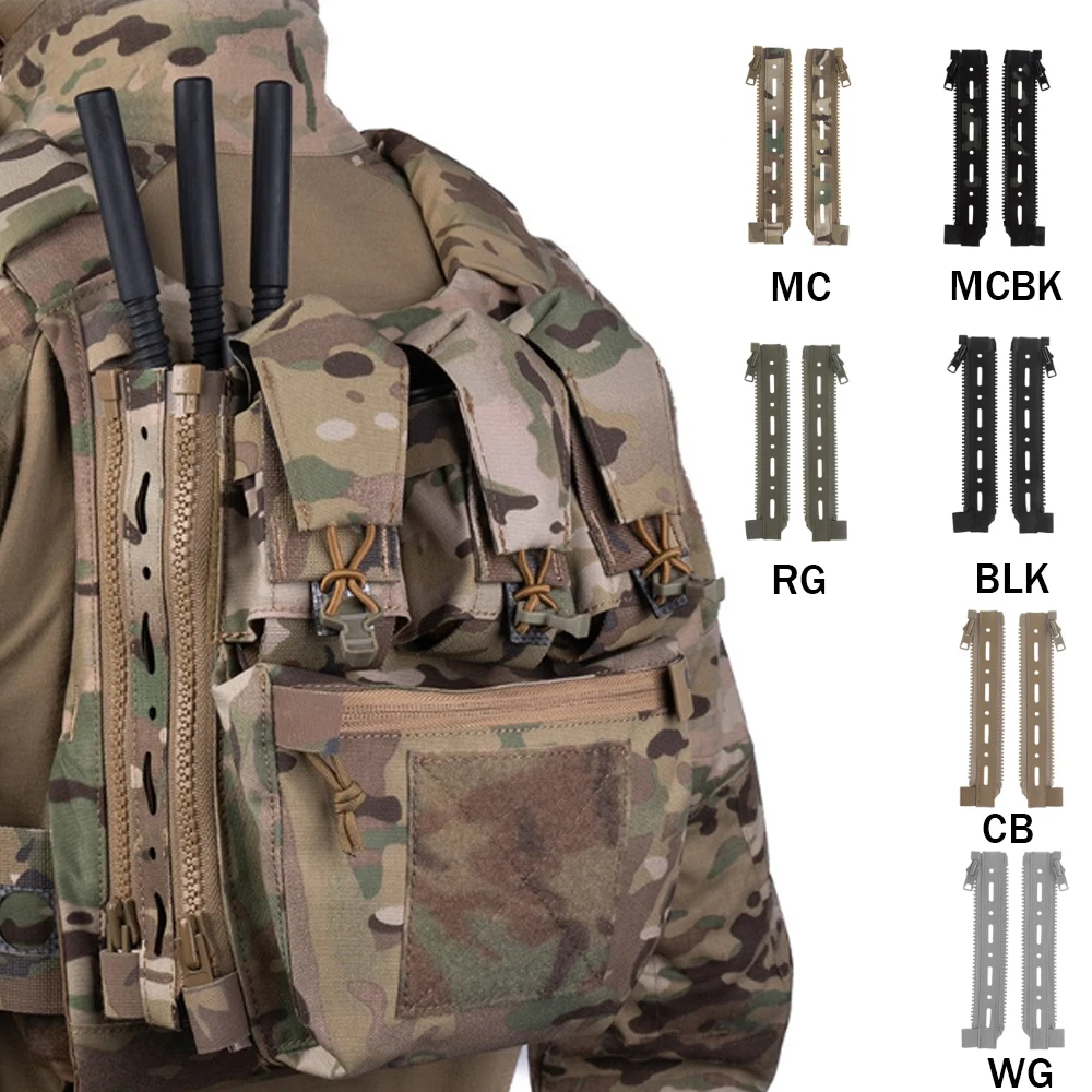 

Аксессуары для расширения заднего отделения рюкзака на молнии - расширяемый органайзер на молнии для жилета, рюкзака, снаряжения для кемпинга, выживания, страйкбола