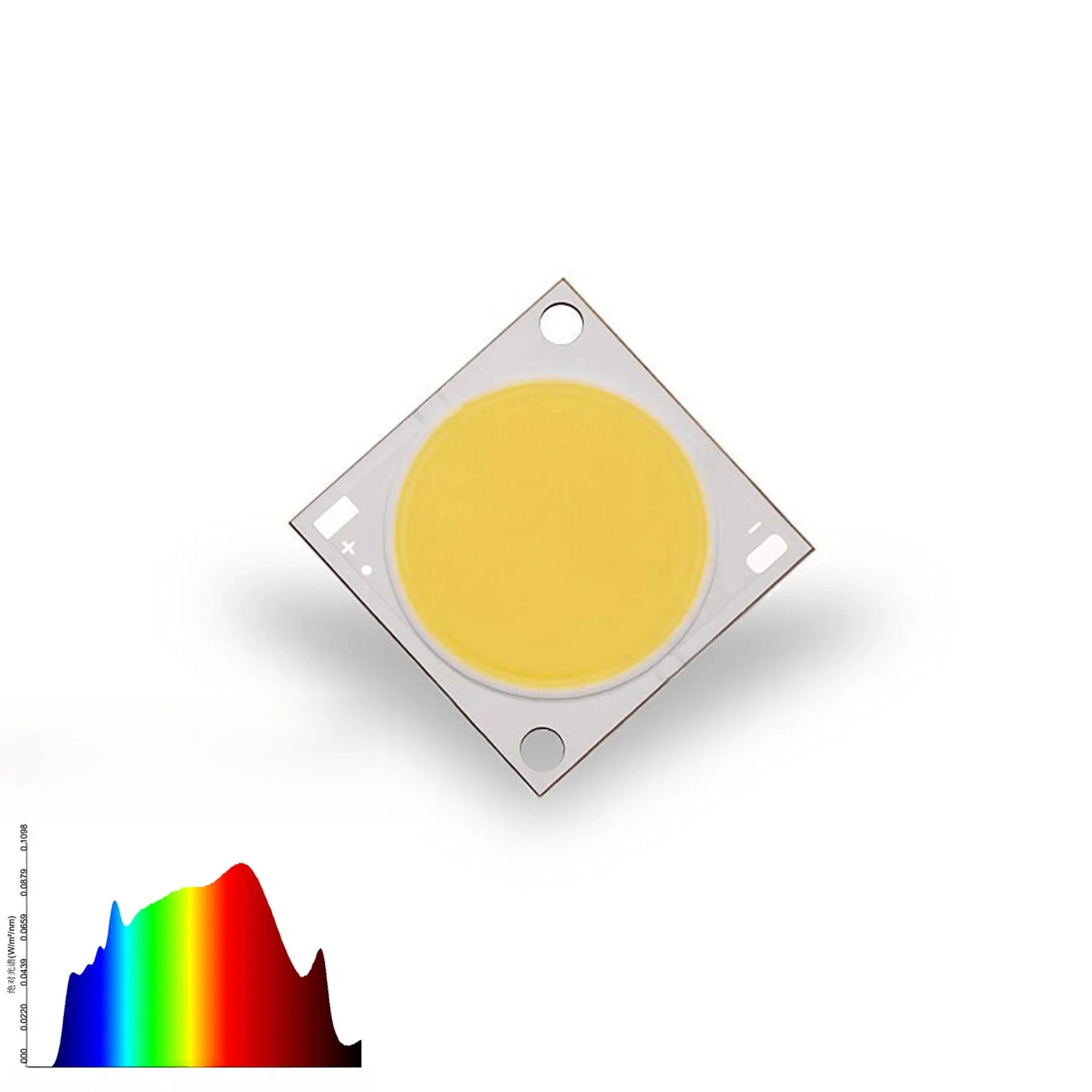 DIY LED U-Home High CRI Ra 95+ Pełne spektrum 380nm-780nm LED COB LED Biała 5000K 100W do projektów LED DIY — zdjęcie 2