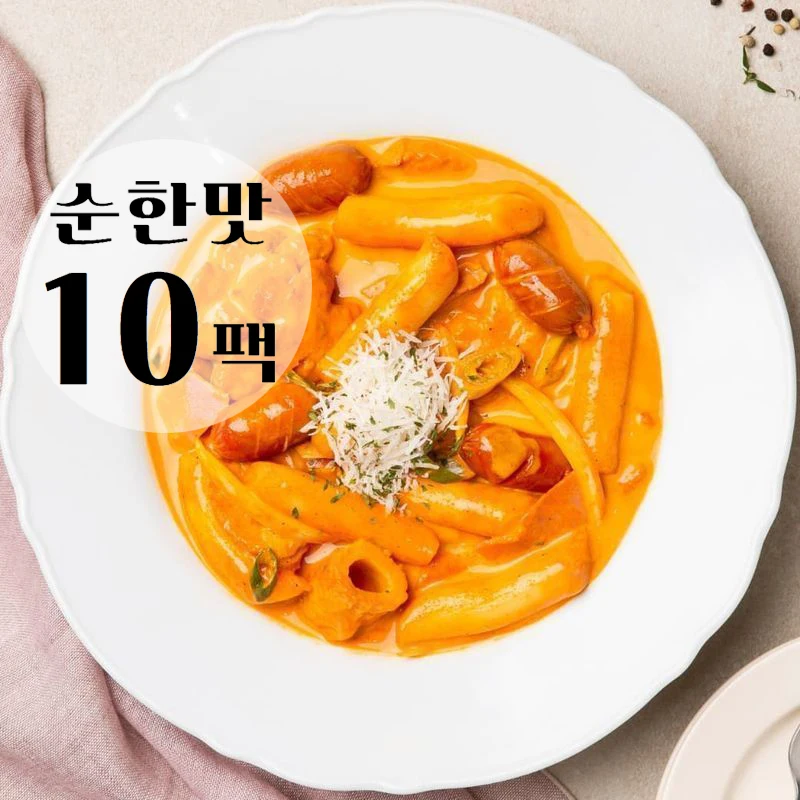 [Millet taste 10 packs of friends Roseteokbokki] Wheat rice cake with fish