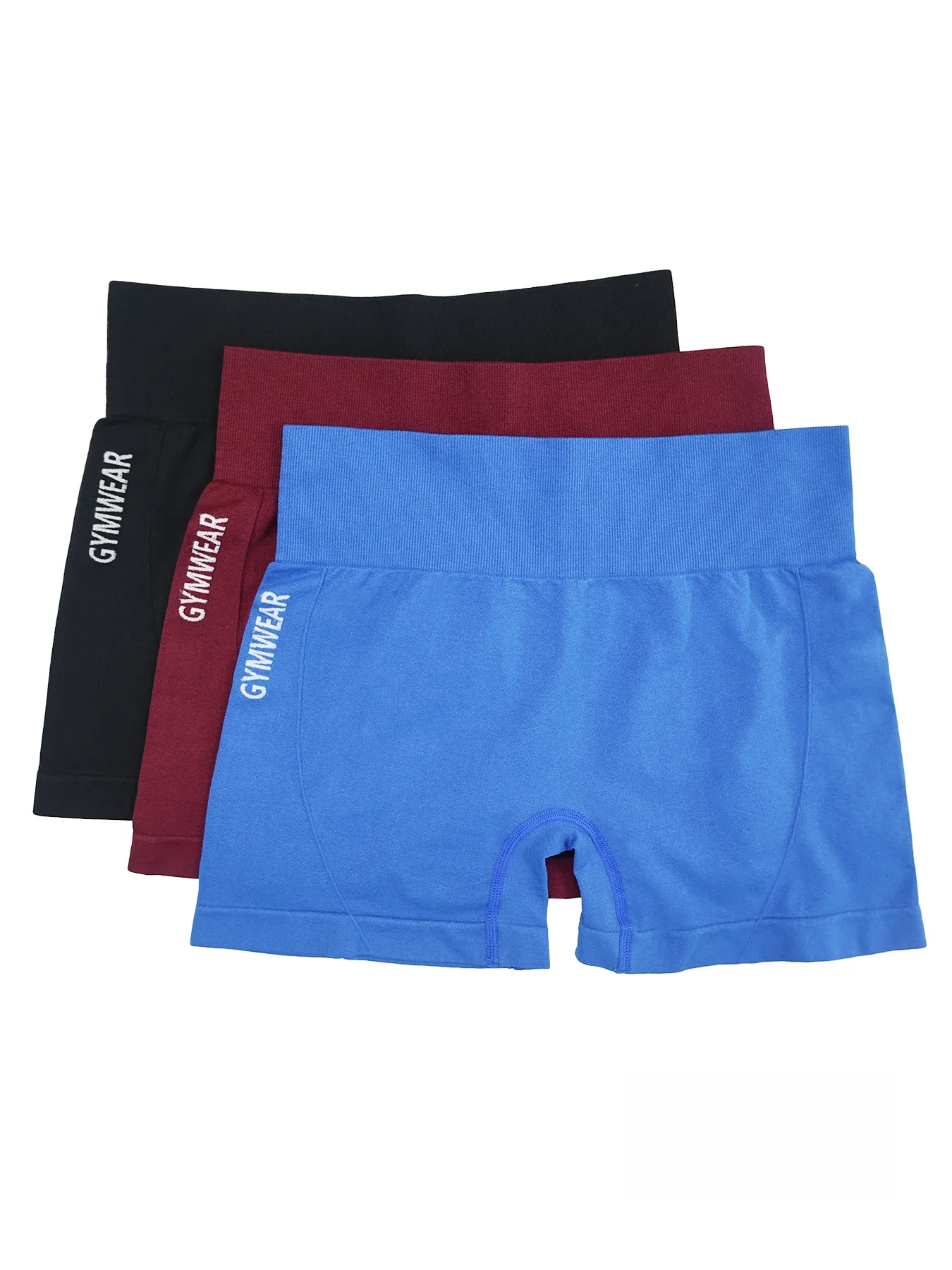 AliExpress NONE 3PCS Fitness Shorts Female Tight Cycling Yoga Breathable Sports Pants High Waist Shorts