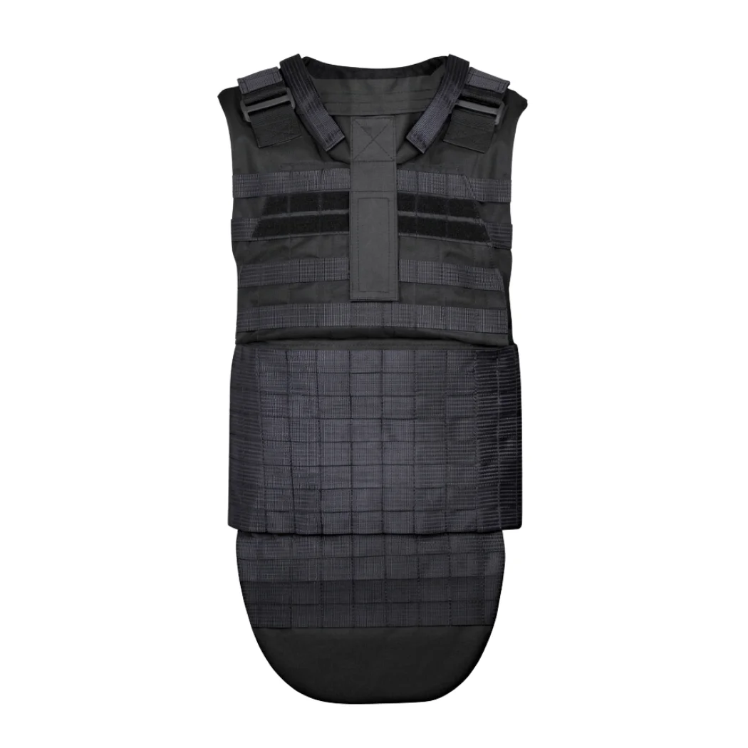 Replica Russian Black FORT Technology DEFENDER 2 Vest with Groin Pad – CSN FSB COD Tarkov Semi-MOLLE Tactical Airsoft Cosplay Ve