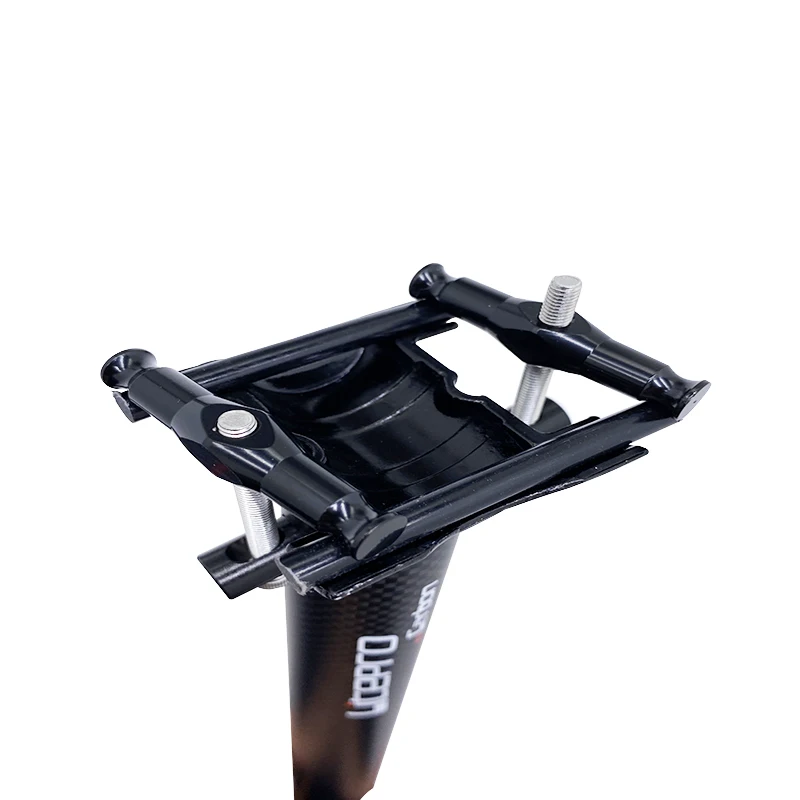 Litepro for Brompton/Dahon folding bicycle MTB carbon fiber modified lengthened balance seat tube 31.8/33.9X580mm seatpost