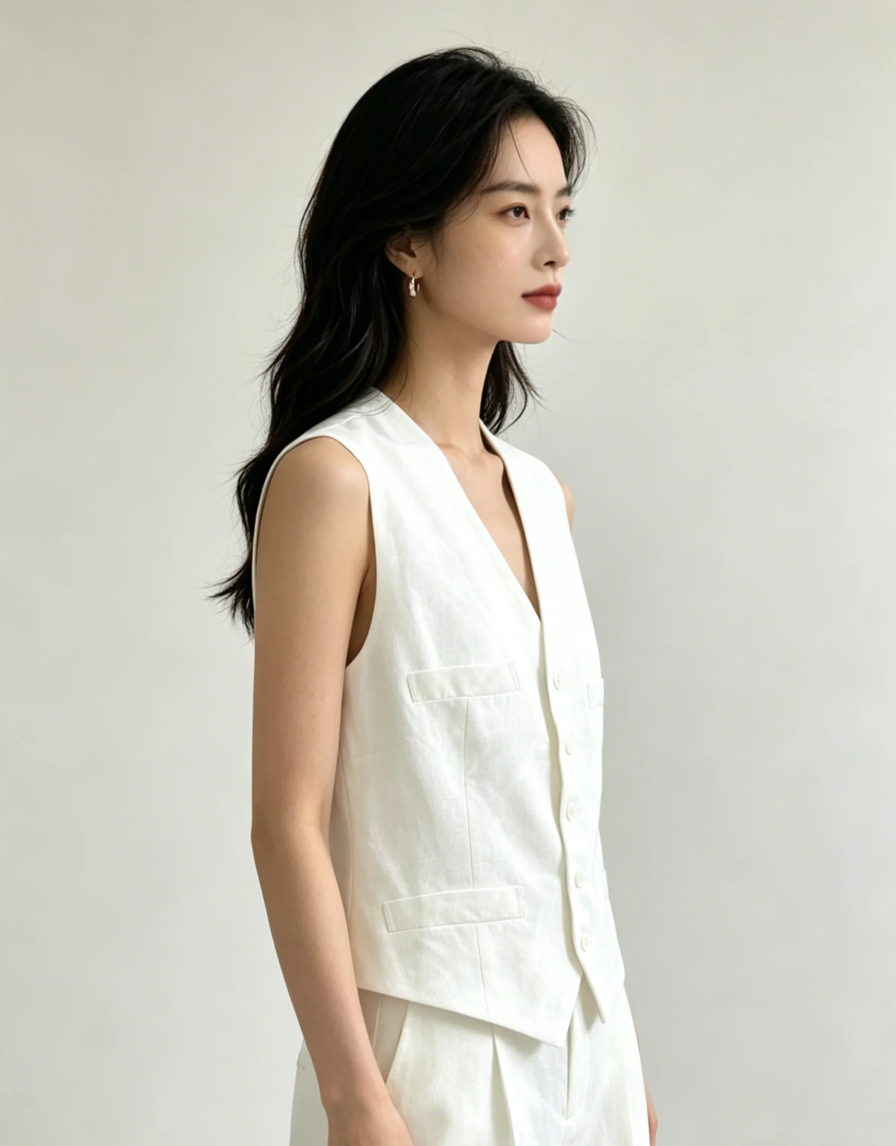 26Ss Spring/Summer latest women's trendy outfit with V-neck blazer LH112 - view 2