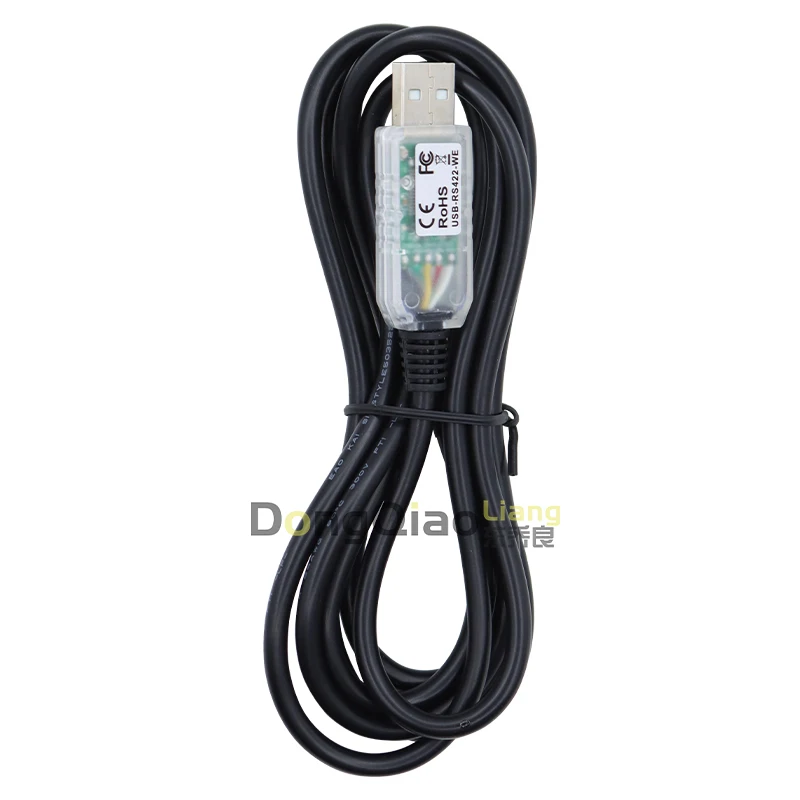 Voor de originele FTDI USB-RS422-WE-1800-BT seriële UART-converterkabel met niveauomzetting, direct uit voorraad leverbaar, 1,8 meter.