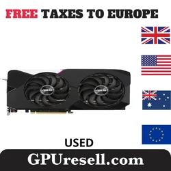 2024 Used ASUS RTX 3070 8GB GDDR6 Graphic Card 256bit Video Cards GPU RTX3070 8G PCI Express 4.0 16X