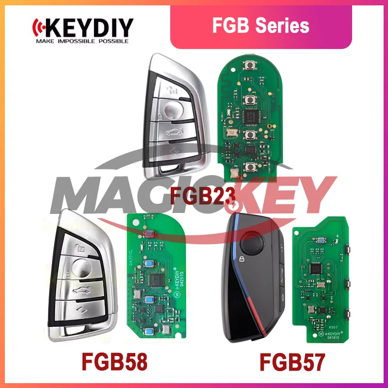 

KEYDIY KD FGB23 FGB57 FGB58 PCB 434 MHz Used for BMW CAS4 CAS4+ FEM BDC BDC2 BDC3 BCP G-chassis F-chassis U-chassis