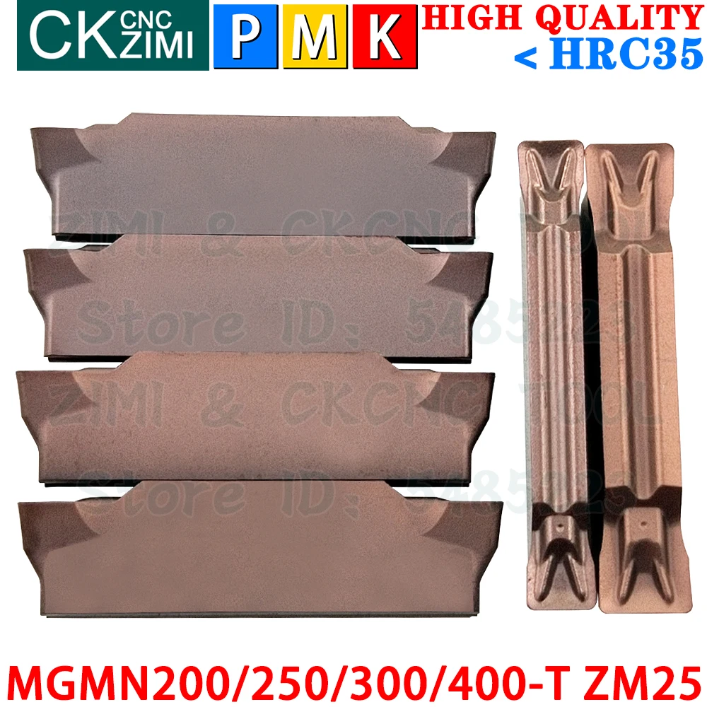 Imagem -03 - Mgmn -t Inserções de Metal Duro Ferramenta de Inserção de Ranhura para Corte e Torno de Metal Cnc Ferramenta para Torneamento de Aço Inoxidável Mgmn200-t Mgmn250-t Mgmn300-t Mgmn400-t Mm25
