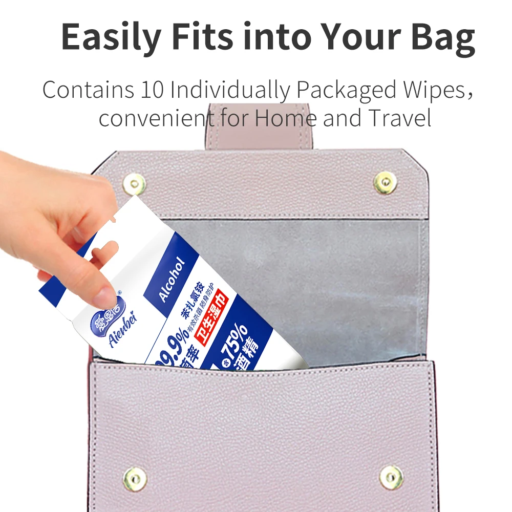 مناديل مطهرة مضادة للبكتيريا، 100 قطعة سميكة للغاية - خالية من الكحول وغير سامة للمنزل والمطبخ وألعاب الأطفال والعناية بالحيوانات الأليفة، 9