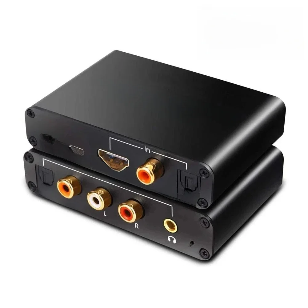 192KHz ARC DAC Audio Extractor Cyfrowo-analogowy konwerter audio HDTV ARC Return to SPDIF Coaxial 3.5mm L/R Soundbar Adapter — zdjęcie produktu 7