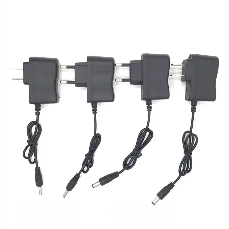 4.2V 0.5A 500mA 3.5/5.5mm ładowarka AC zasilacz ładowarka do 3.7V 18650 16340 latarka latarka — zdjęcie produktu 7