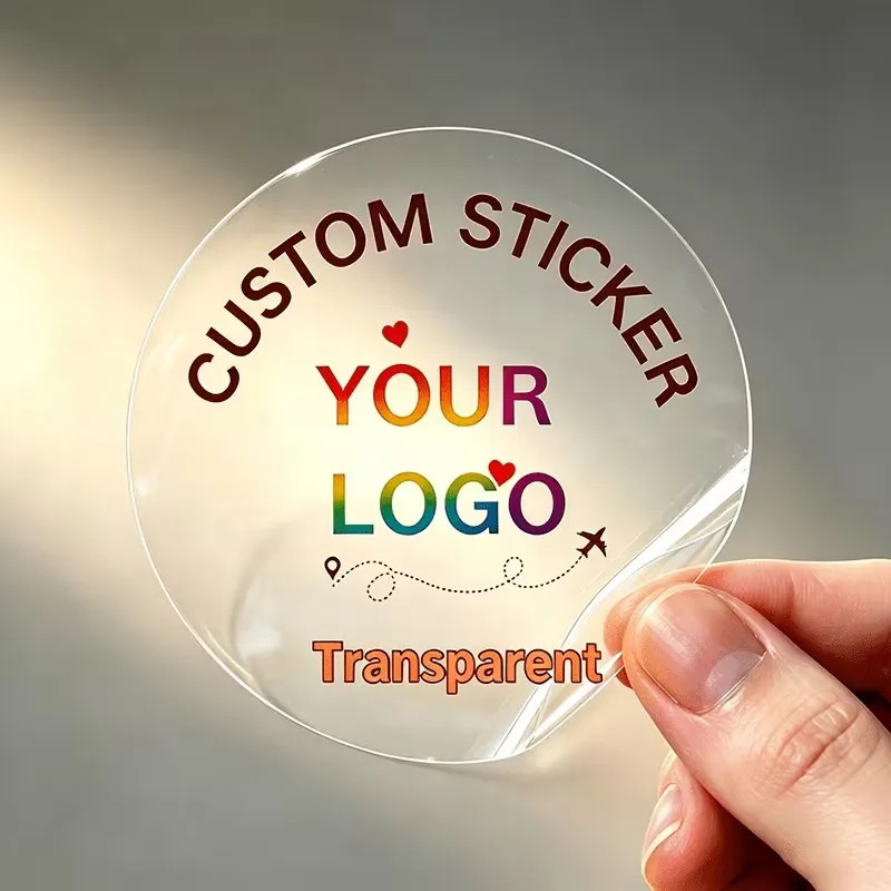Custom Personalized Round Sticker Logo, Custom Label Stickers.  for Various Occasions, Supports Custom Photos, Images,Labels