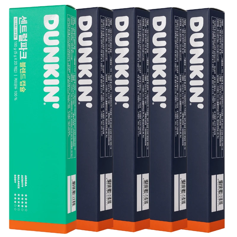 Dicafe 80 mouth + Central Park 20 mouth and Nespreso compatible Dunkin capsule coffee