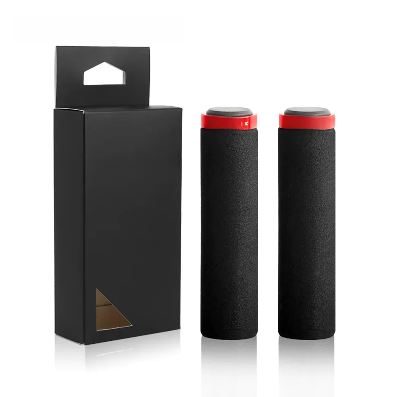 AliExpress riderace RIDERACE Bicycle Handlebar Grips Ultralight Sponge Anti-skid Shock-absorbing Soft MTB Bike Handle Bar Grip Cycling Accessories