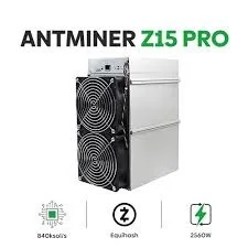 Hot Sell High Profit Bitmain Z15 Pro 840kh/s ZEC Zcash Mining Machine 2780W Antminer Mining Equipment Asic Miner Crypto Miner