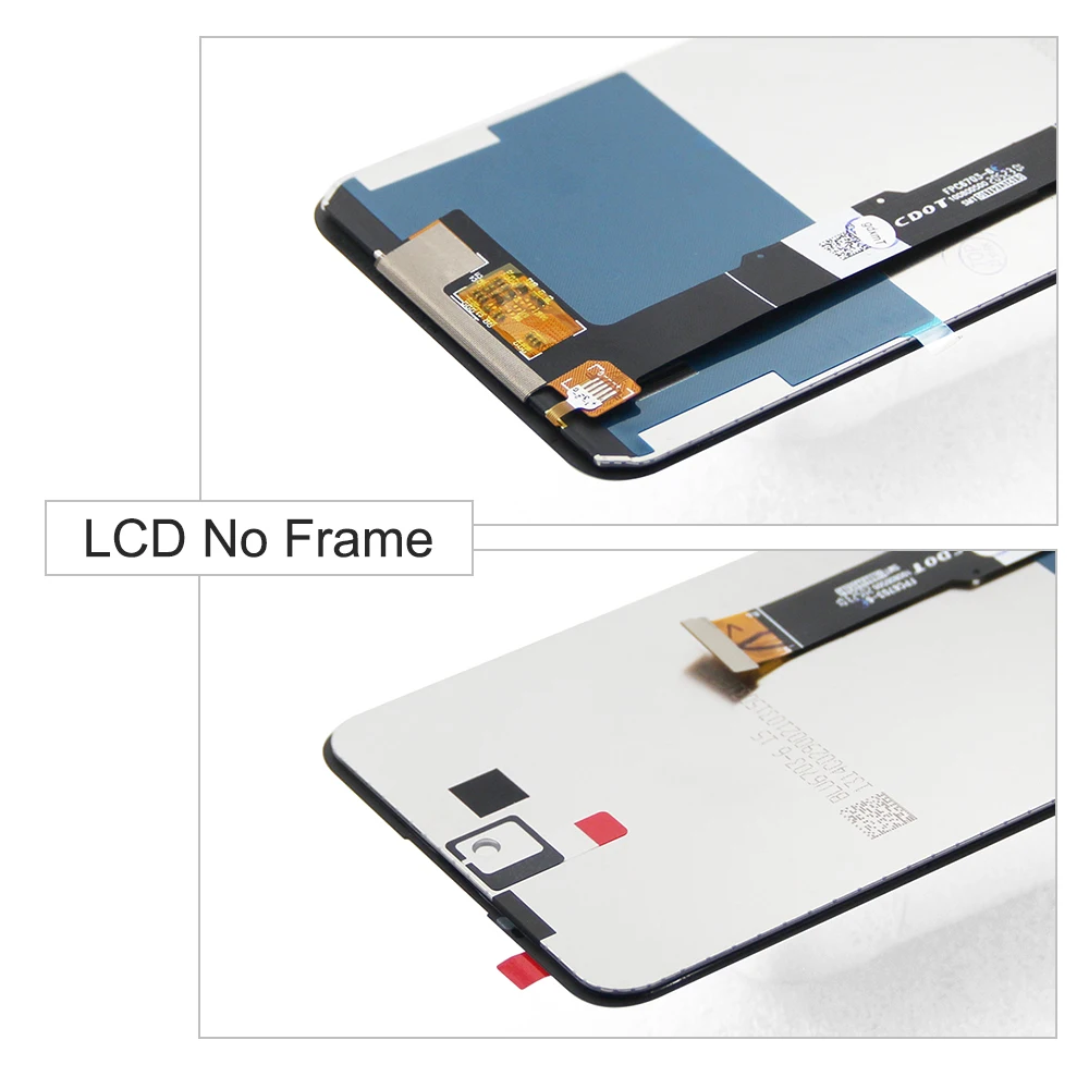 100% TEST For TCL 20 5G LCD Touch Display Screen Digitizer With Frame Assembly For TCL 20 5G  T781, T781K, T781H Display Replace