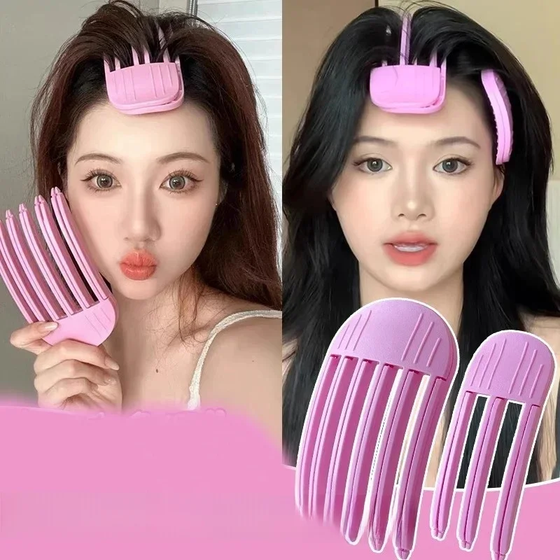 2szt Puszysta spinka do włosów Curling Bangs Clips Hair Roots Volumizing Hair Clips Set Women Curling Fixed Clip Fashion Volume Hair Roller — zdjęcie 2