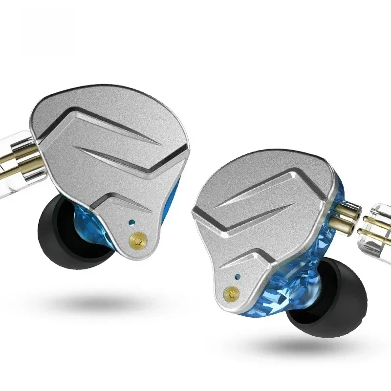 KZ ZSN Pro słuchawki dynamiczny sterownik hybrydowy HIFI słuchawki douszne basowe słuchawki douszne z monitorowaniem odpinany kabel zestaw słuchawkowy z redukcją szumów — zdjęcie produktu 7