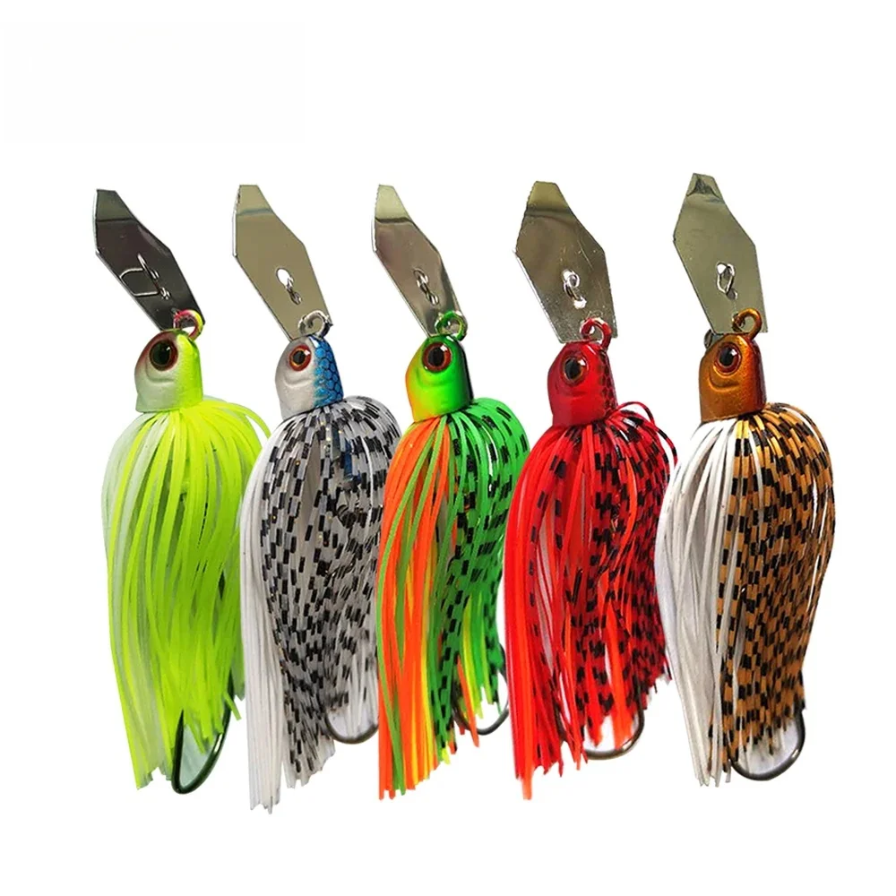 Mycena 9G/13G/16G/19G Chatter Köder Spinner Köder Unkraut Angelköder Buzzbait Wobbler Chatterbait für Bass Hecht Walleye Fisch