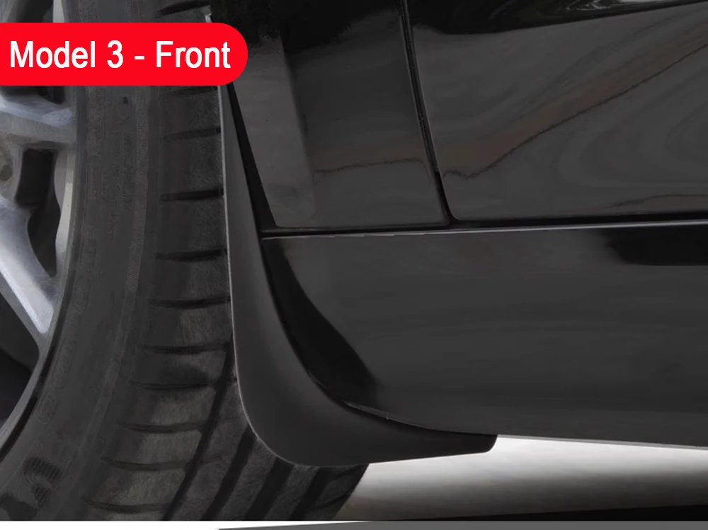 Schmutzfänger für Tesla Model 3 2025 2026 Model Y YL Schmutzschutz Vorder- und Hinterrad Kotflügel Spritzschutz Reifenschutz Reisezubehör – Detail 15