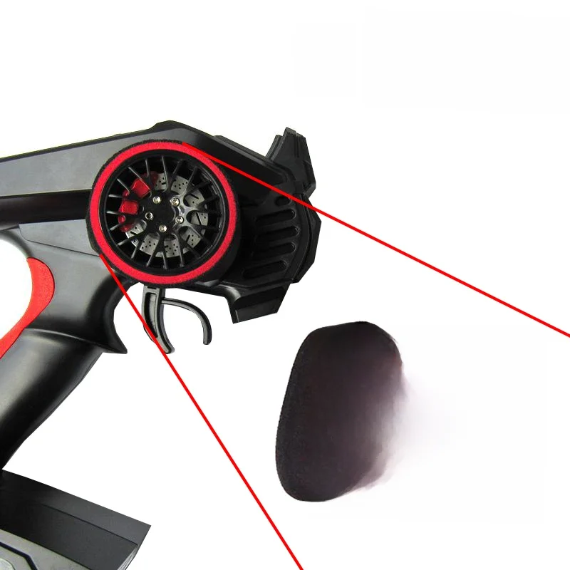 Pièces universelles d'éponge de volant d'émetteur de voiture pour FUTABA FUTABA 3PV 4PV 4PLS 4PX 7PX WF TRAXXAS FLYSKY