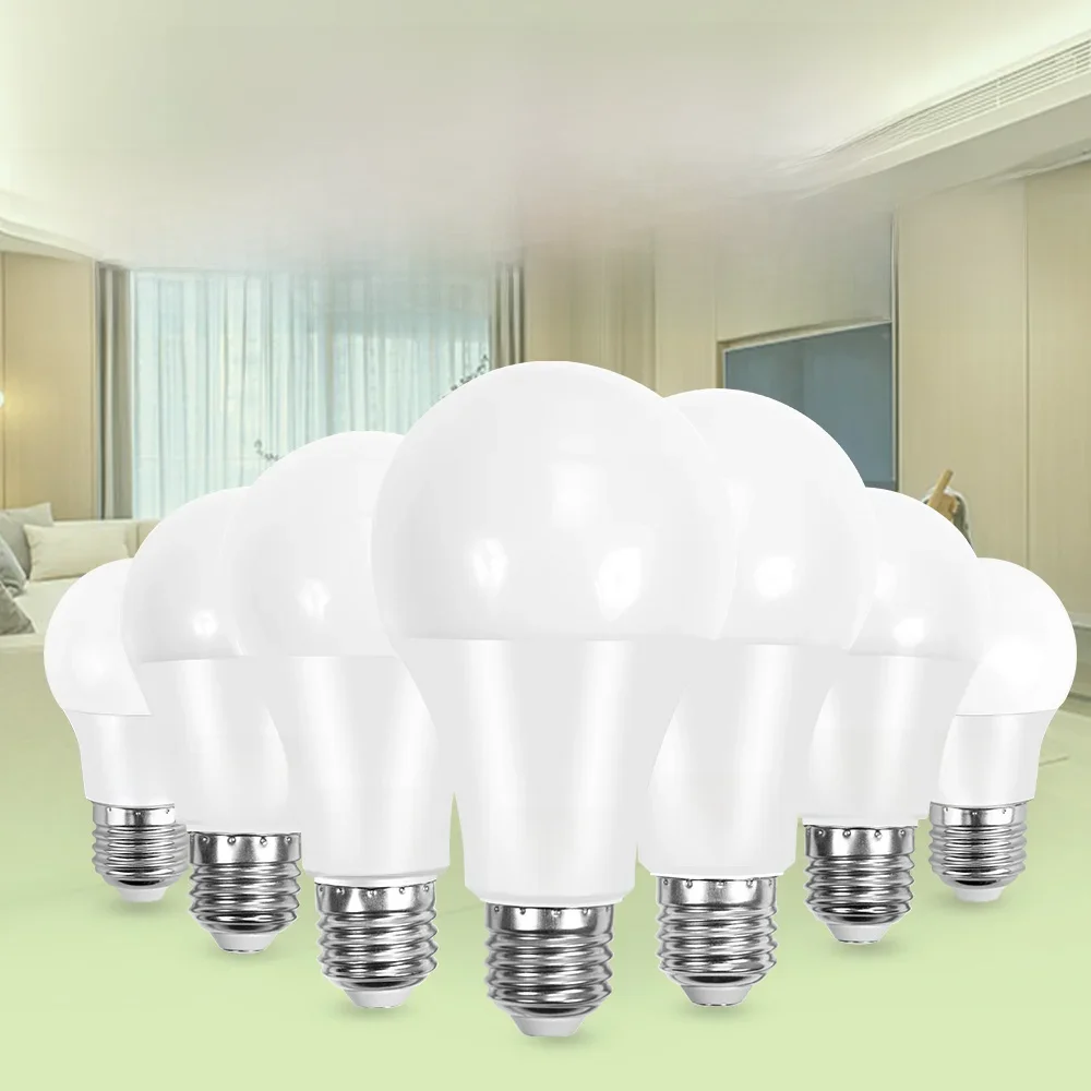220V LED E27 Light Bulb E14 Lamp 3W 6W 9W 12W 15W 18W 20W For Home Living Room Chandeliers Lighting Bedroom Cold/Warm White 240V