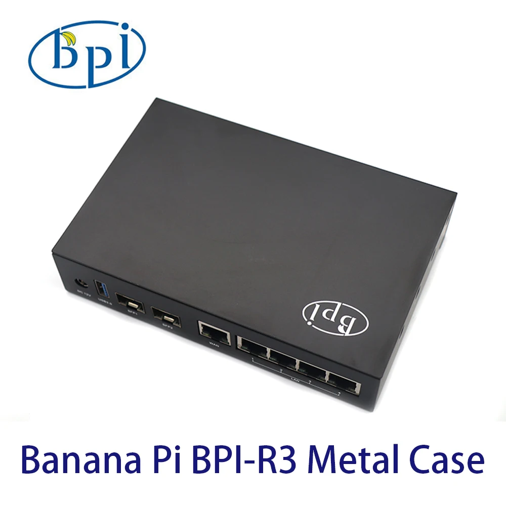 

Banana Pi BPI-R3 Metal Case Only Applicable To Banana Pi BPI-R3